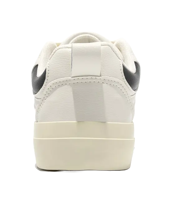 TUOPIN Cleanfit White Sneakers Lightweight And Breathable Low top Skateboard Shoes Unisex 