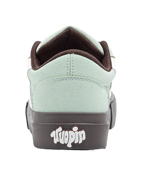 TUOPIN Pie Shoes Mint Chocolate, Coco Chanel Outfit Non slip Support Low top Skateboard Shoes 