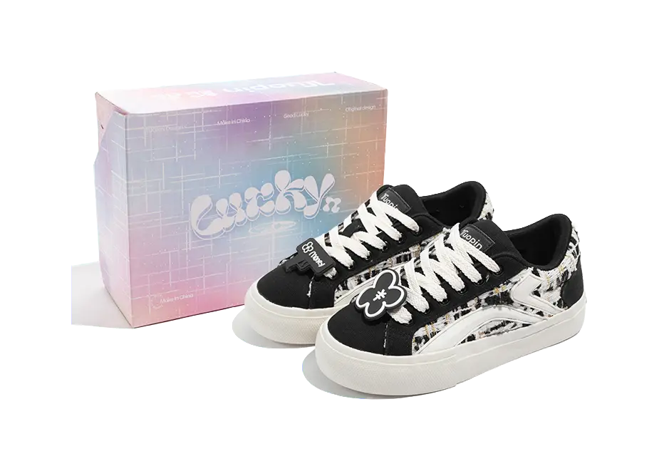 TUOPIN Pie Shoes Selected Box Slip-Resistant Lightweight Breathable Low-Top Skateboard Shoes Unisex 