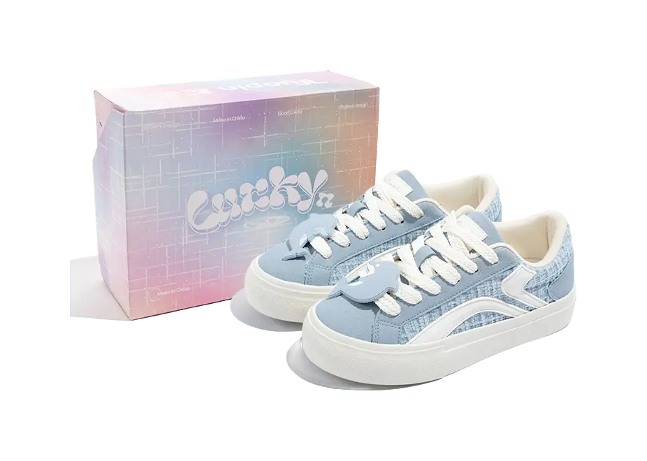 TUOPIN Pie Shoes Selected Box Slip-Resistant Lightweight Breathable Low-Top Skateboard Shoes Unisex 