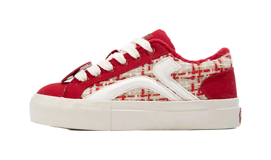 TUOPIN Pie Shoes Selected Box Slip-Resistant Lightweight Breathable Low-Top Skateboard Shoes Unisex 