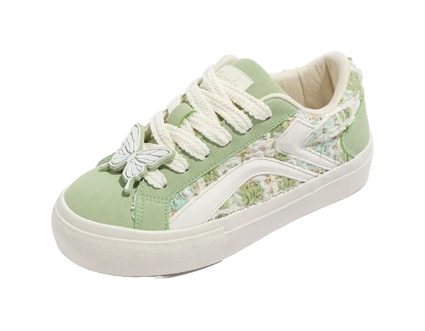 TUOPIN Pie Shoes Selected Box Slip-Resistant Lightweight Breathable Low-Top Skateboard Shoes Unisex 