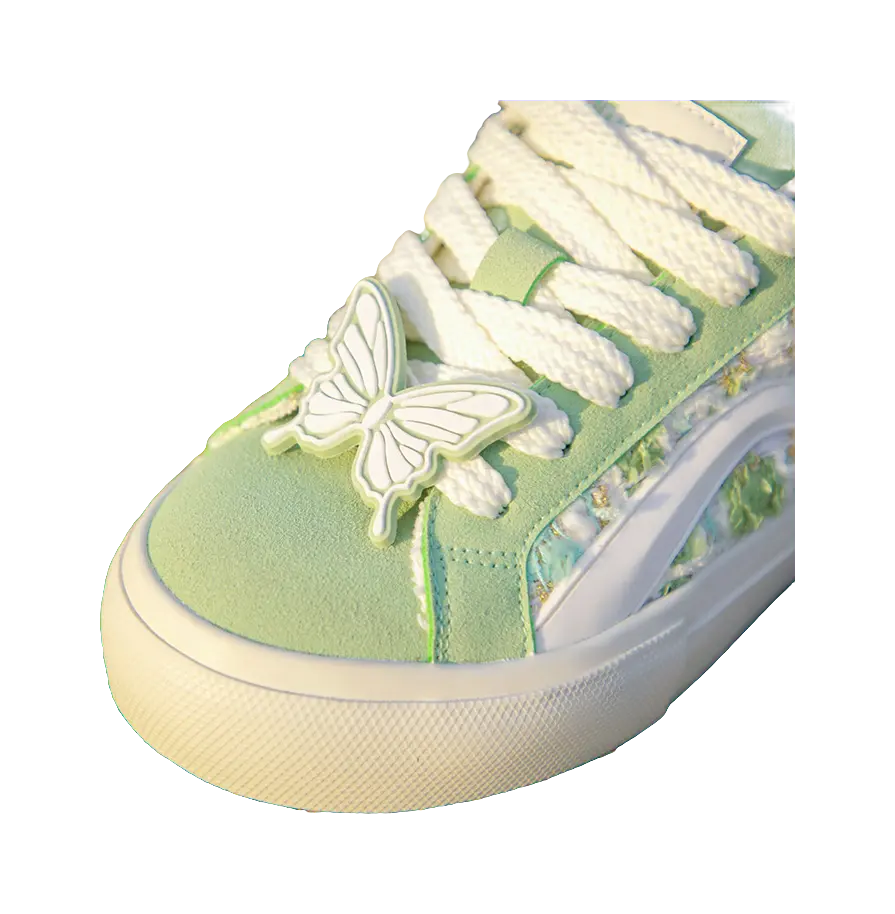 TUOPIN Pie Shoes Selected Box Slip-Resistant Lightweight Breathable Low-Top Skateboard Shoes Unisex 