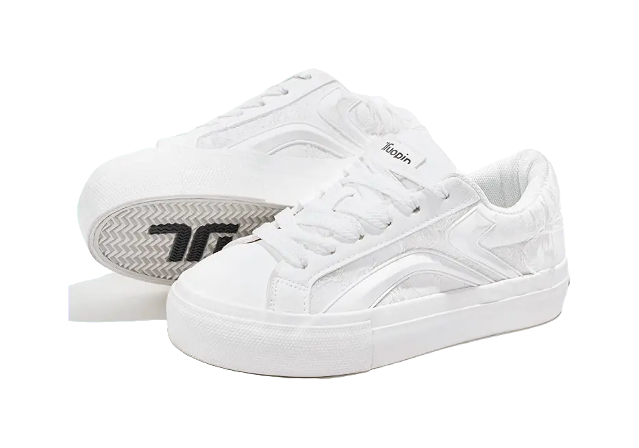 TUOPIN Pie Shoes Slip Resistant Abrasion Resistant Low top Skateboard Shoes Women's Lemon 