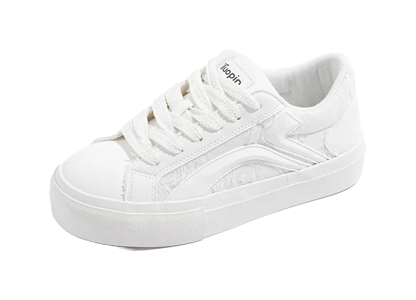 TUOPIN Pie Shoes Slip Resistant Abrasion Resistant Low top Skateboard Shoes Women's Lemon 