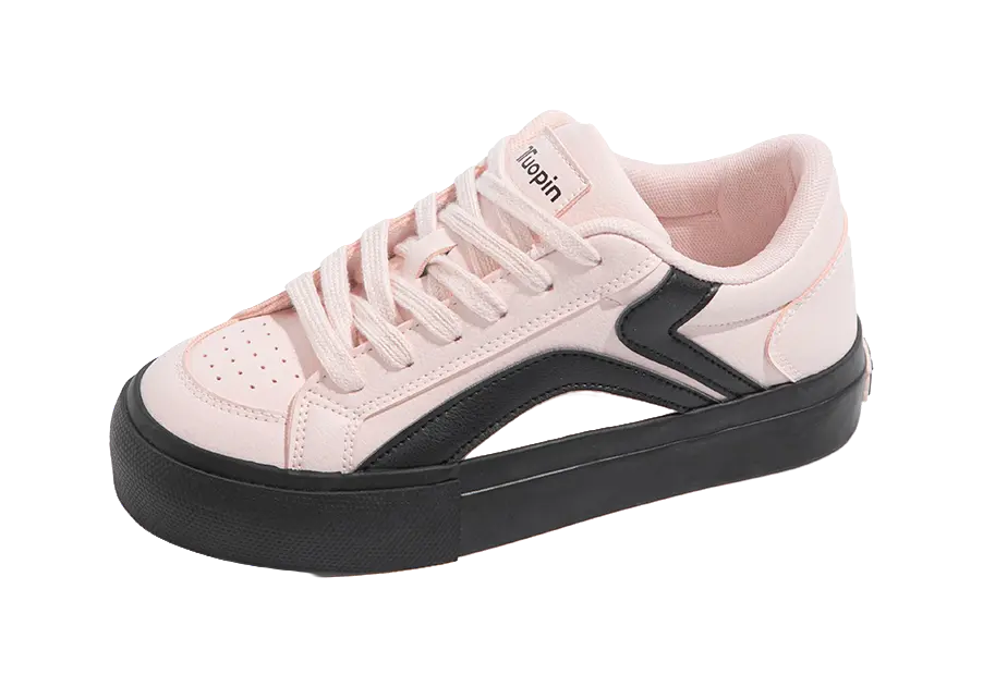 TUOPIN Pie Shoes Wear resistant, Lightweight, Breathable, And Non slip. Low top Skateboard Shoes Women's 