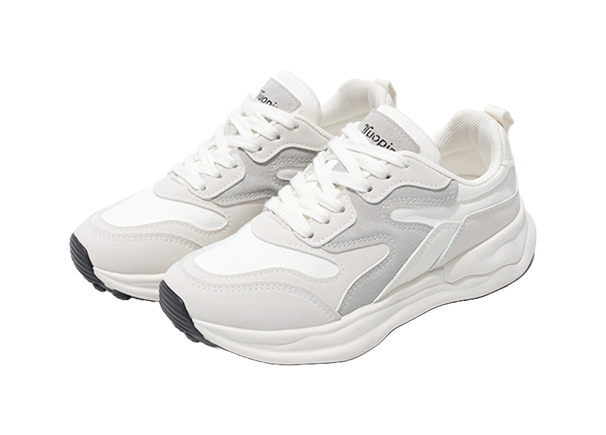 TUOPIN Spring And Summer Versatile Support Lightweight Breathable Slip-Resistant Low-Top Casual Shoes Women's 