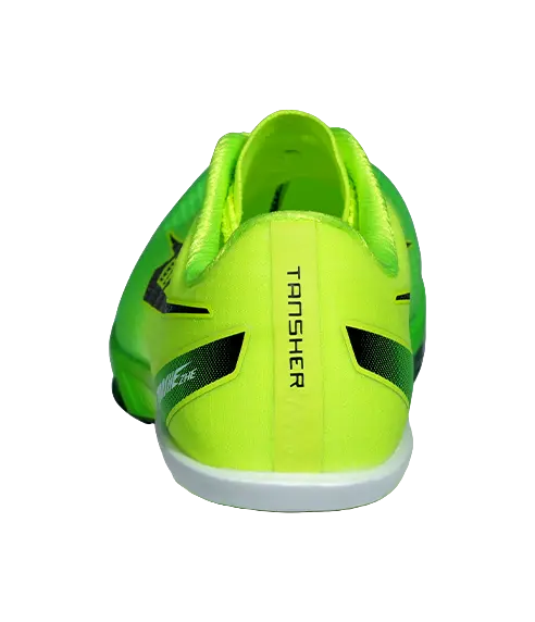 Tansher Air One Spikes - Neon Green Sprinting Spikes for Unisex 
