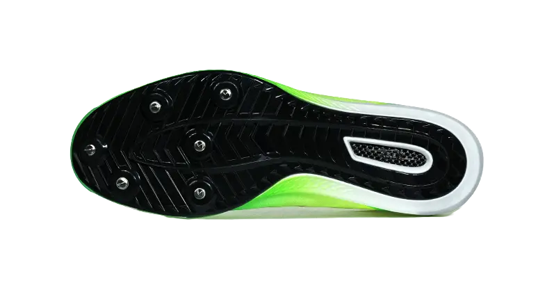Tansher Air One Spikes - Neon Green Sprinting Spikes for Unisex 