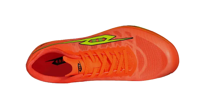 Tansher Air One Spikes - Orange Sprinting Spikes for Unisex 