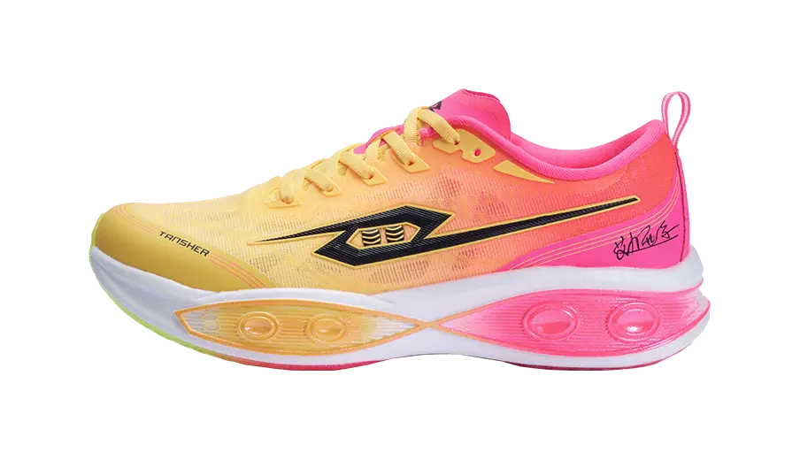 Tansher Chasing Wind 1.0 - Fruit Power Orange Marathon Running Shoes for Unisex 