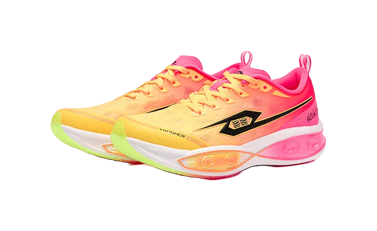 Tansher Chasing Wind 1.0 - Fruit Power Orange Marathon Running Shoes for Unisex 