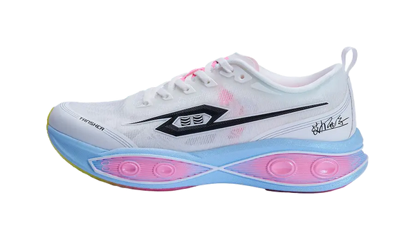 Tansher Chasing Wind 1.0 - Lactic White Marathon Running Shoes for Unisex 
