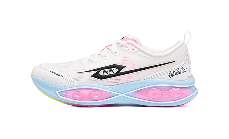 Tansher Chasing Wind 1.0 - Lactic White Marathon Running Shoes for Unisex 