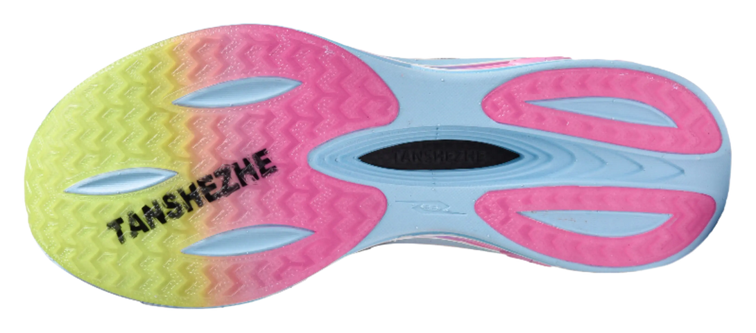 Tansher Chasing Wind 1.0 - Lactic White Marathon Running Shoes for Unisex 