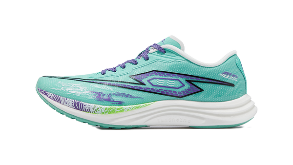 Tansher Cheetah 1.0 - Purple Cyan Sprinting Running Shoes for Unisex 