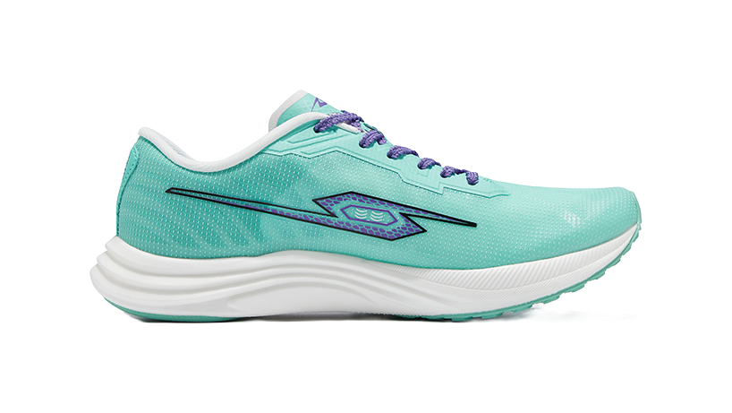 Tansher Cheetah 1.0 - Purple Cyan Sprinting Running Shoes for Unisex 