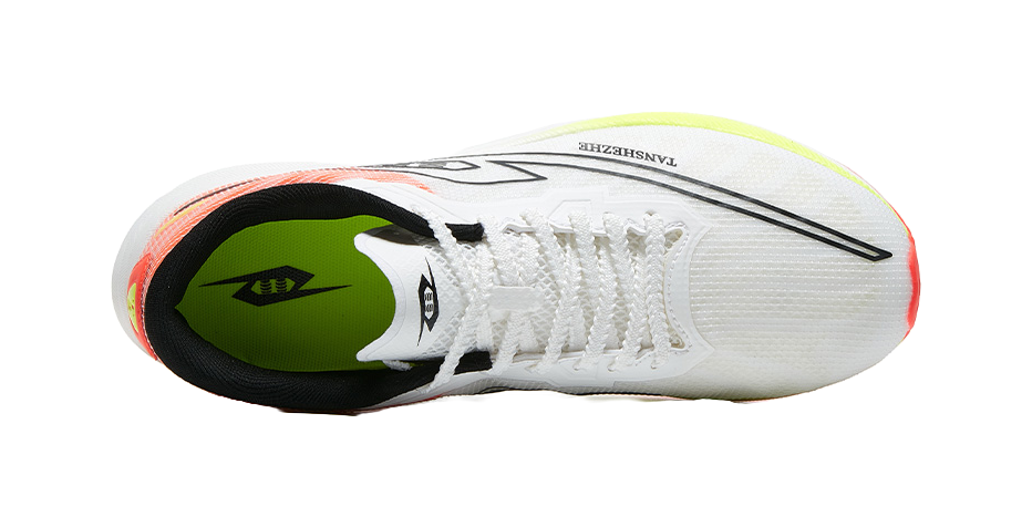 Tansher Cheetah 1.0 - White Red Sprinting Running Shoes for Unisex 