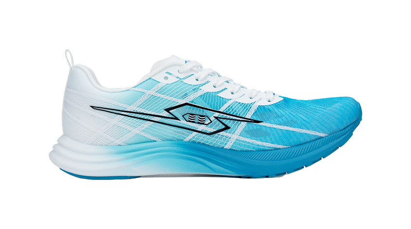 Tansher Cheetah 2.0 - Blue White Sprinting Running Shoes for Unisex 