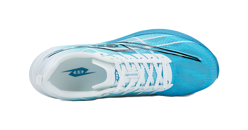 Tansher Cheetah 2.0 - Blue White Sprinting Running Shoes for Unisex 