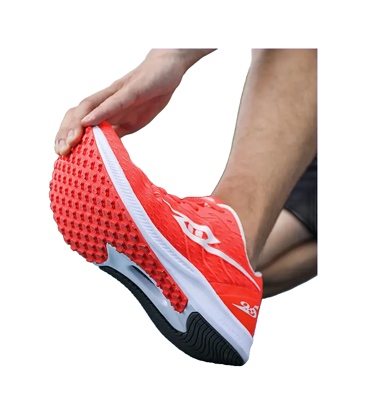 Tansher Dark Horse 1.0 - Red Sprinting Running Shoes for Unisex 