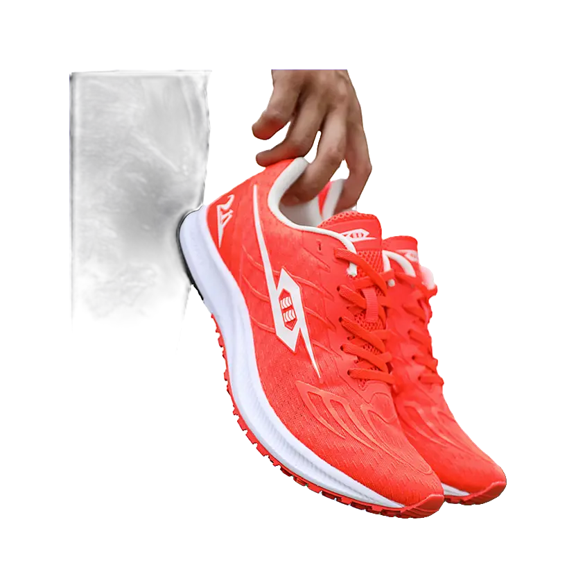 Tansher Dark Horse 1.0 - Red Sprinting Running Shoes for Unisex 
