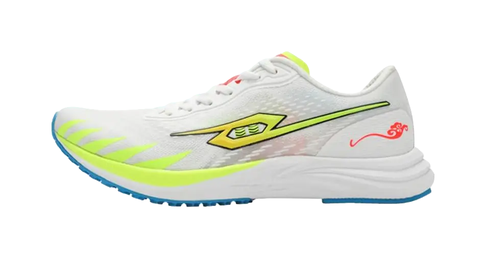 Tansher Dark Horse 2.0 - Carbon Plate White Sprinting Running Shoes for Unisex 