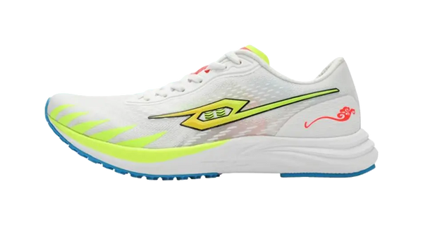 Tansher Dark Horse 2.0 - Carbon Plate White Sprinting Running Shoes for Unisex 