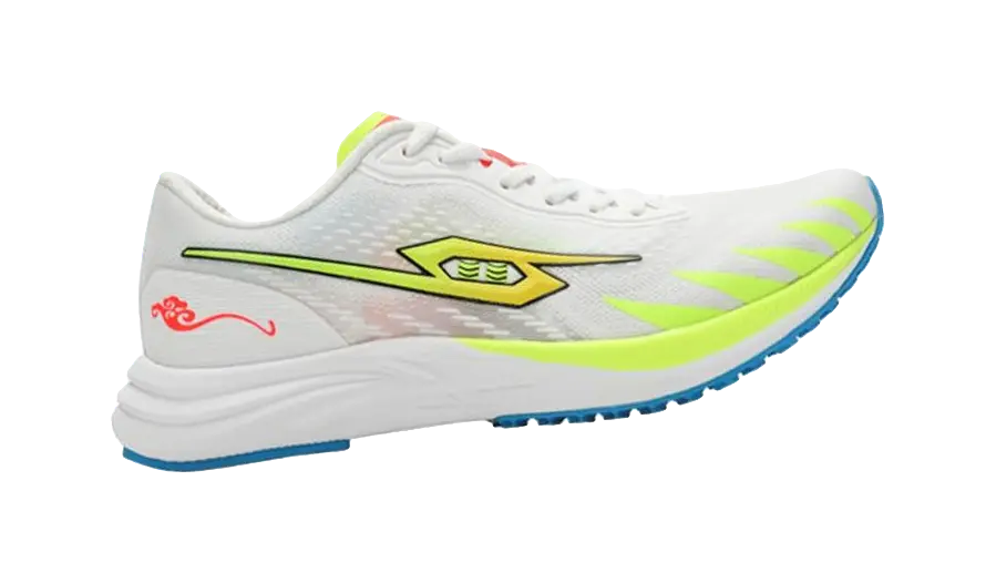 Tansher Dark Horse 2.0 - Carbon Plate White Sprinting Running Shoes for Unisex 