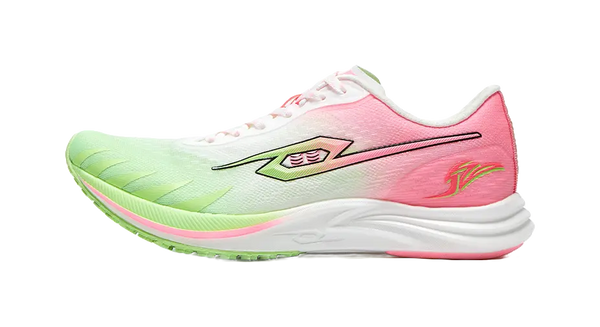 Tansher Dark Horse 2.0 - Pink Green Carbon Plate Sprinting Running Shoes for Unisex 