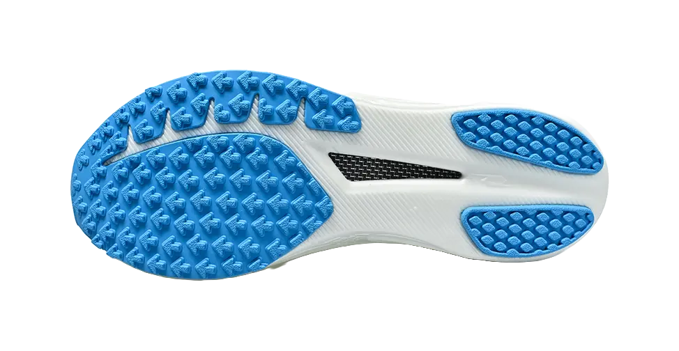 Tansher Dark Horse 2.0 - White Yellow Blue Sprinting Running Shoes for Unisex 