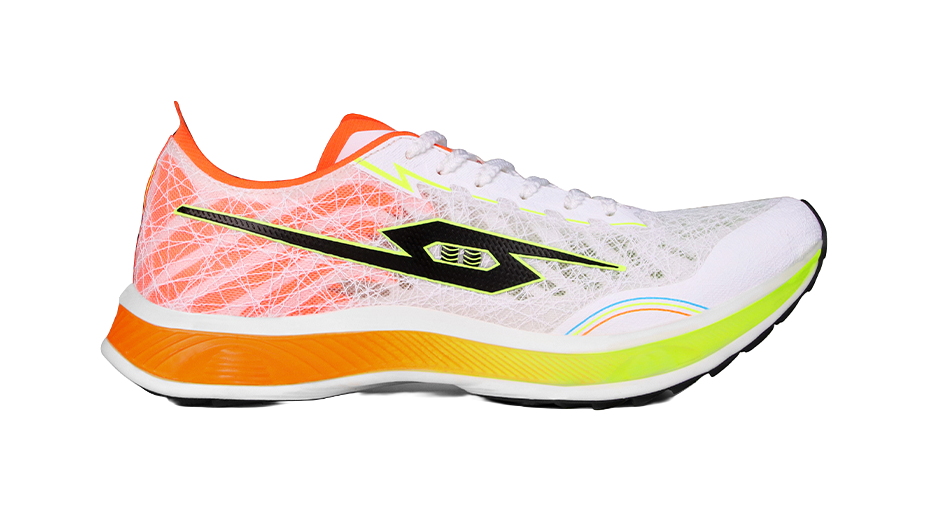 Tansher Dark Horse 3.0 - Orange Green Yellow Sprinting Running Shoes for Unisex 