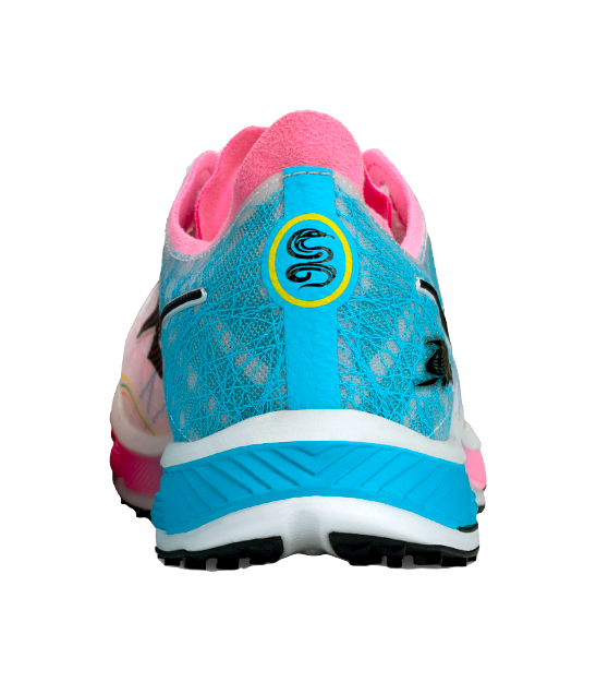 Tansher Dark Horse 3.0 - Pink Blue Sprinting Running Shoes for Unisex 