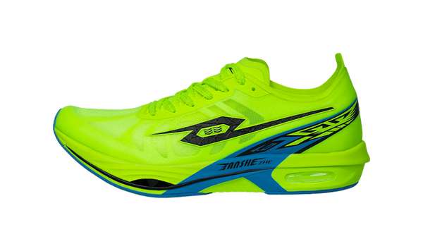 Tansher Dark Horse 4.0 - Neon Green Blue Sprinting Running Shoes for Unisex 