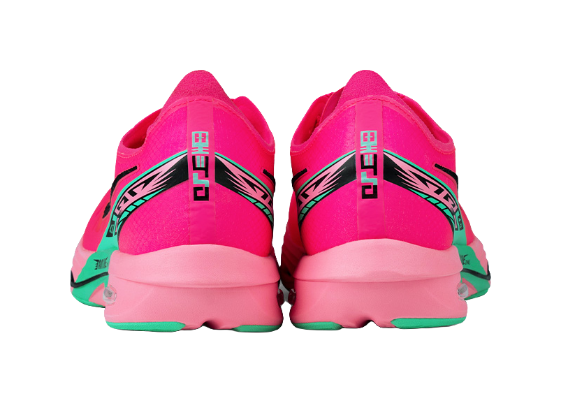Tansher Dark Horse 4.0 - Pink and Green Sprinting Running Shoes for Unisex 