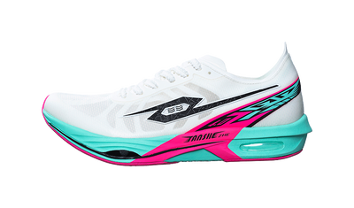 Tansher Dark Horse 4.0 - White Sprinting Running Shoes for Unisex 