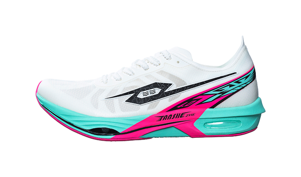 Tansher Dark Horse 4.0 - White Sprinting Running Shoes for Unisex 