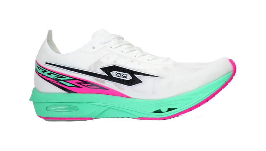 Tansher Dark Horse 4.0 - White Sprinting Running Shoes for Unisex 