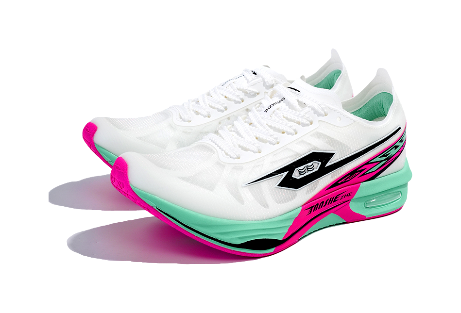 Tansher Dark Horse 4.0 - White Sprinting Running Shoes for Unisex 