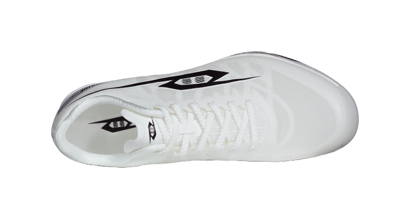 Tansher Training Sprinting Spikes - White Track and Field Running Shoes for Unisex 