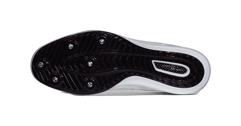 Tansher Training Sprinting Spikes - White Track and Field Running Shoes for Unisex 