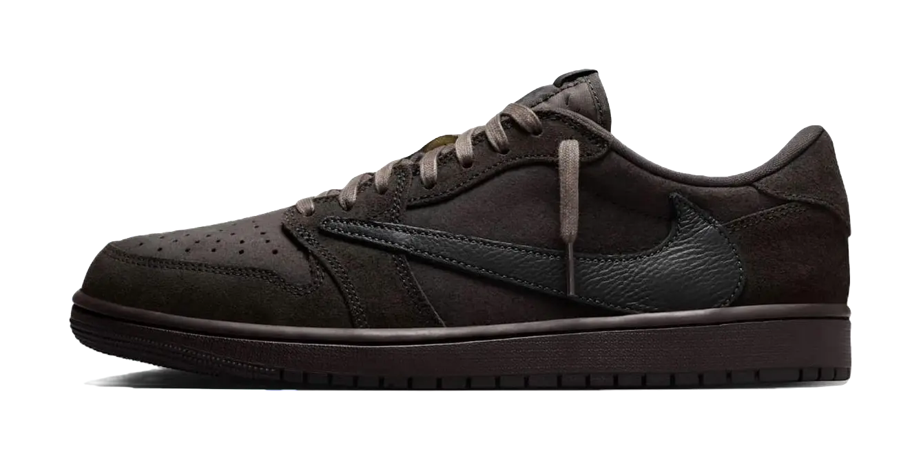 Travis Scott X Air Jordan 1 Low OG Velvet Brown  vjsneaker.com