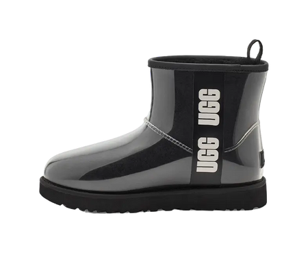 UGG Classic Clear Mini Boot Black Womens  vjsneaker.com
