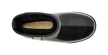 UGG Classic Clear Mini Boot Black Womens  vjsneaker.com