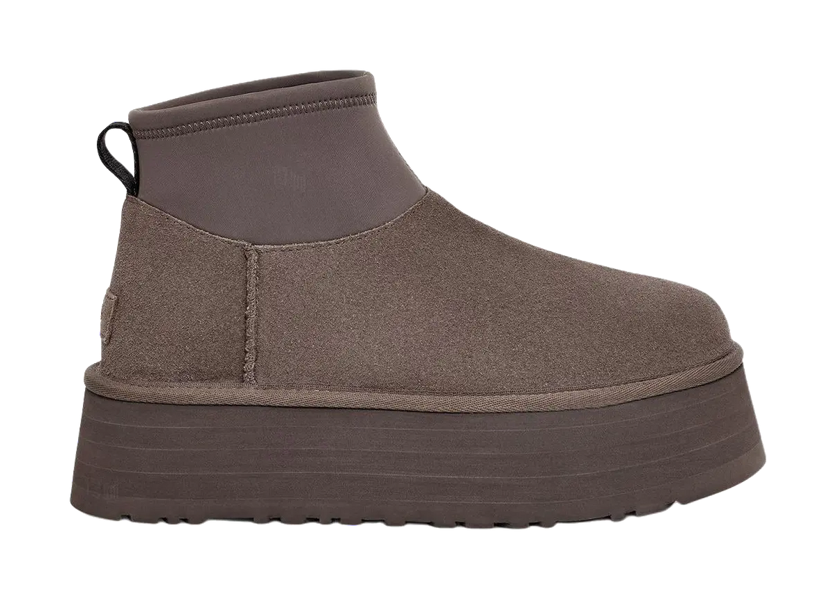 UGG Classic Mini Dipper Boot Thundercloud Womens  vjsneaker.com