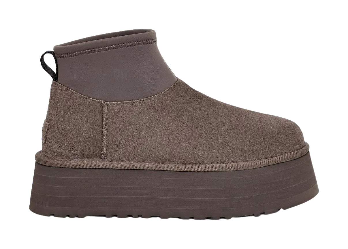 UGG Classic Mini Dipper Boot Thundercloud Womens  vjsneaker.com