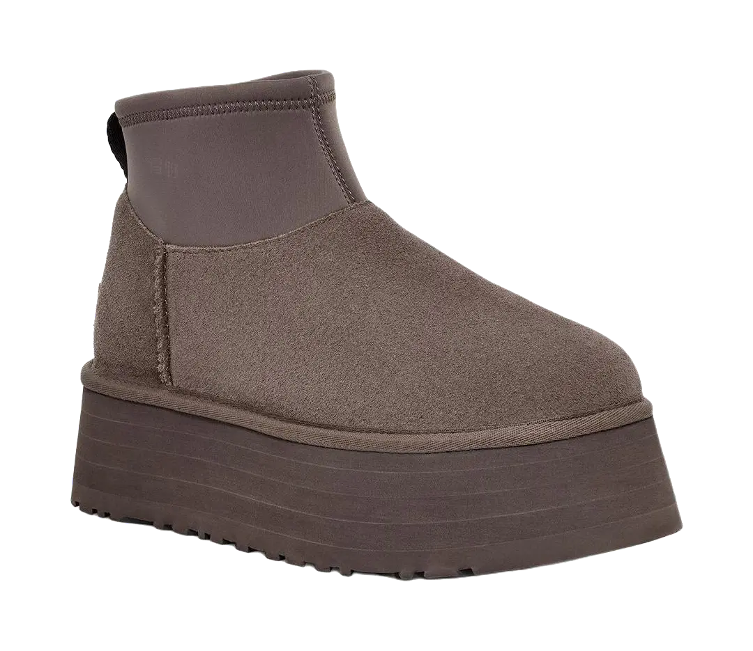 UGG Classic Mini Dipper Boot Thundercloud Womens  vjsneaker.com