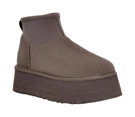 UGG Classic Mini Dipper Boot Thundercloud Womens  vjsneaker.com