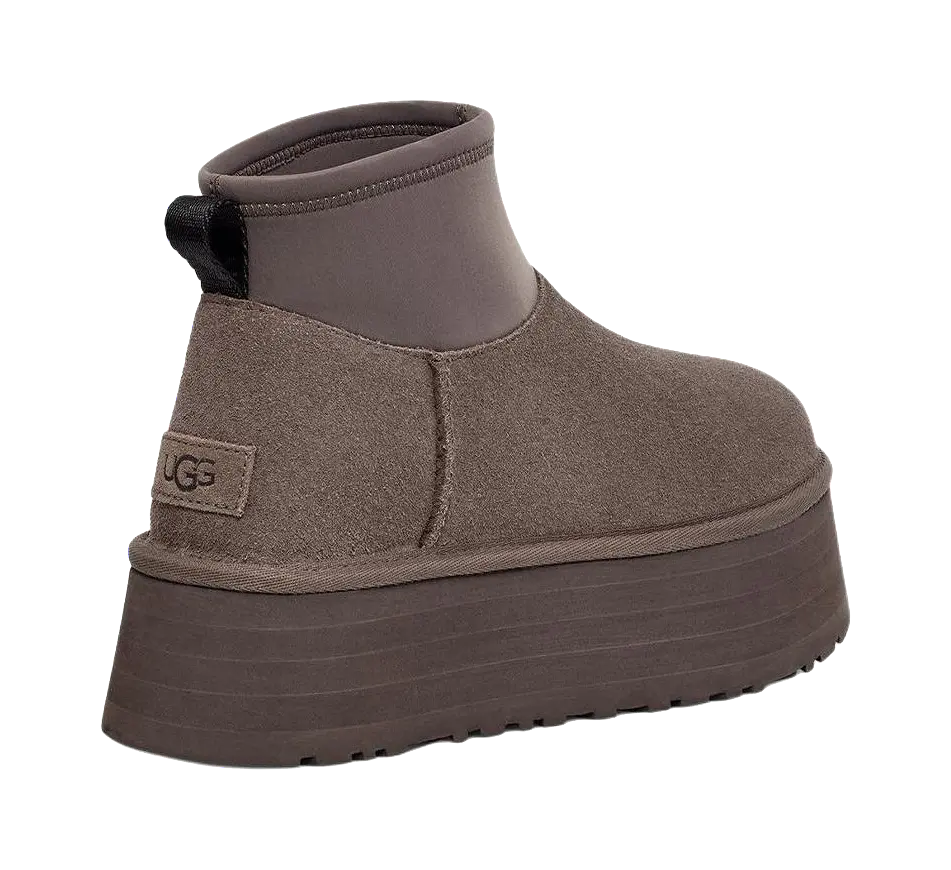 UGG Classic Mini Dipper Boot Thundercloud Womens  vjsneaker.com