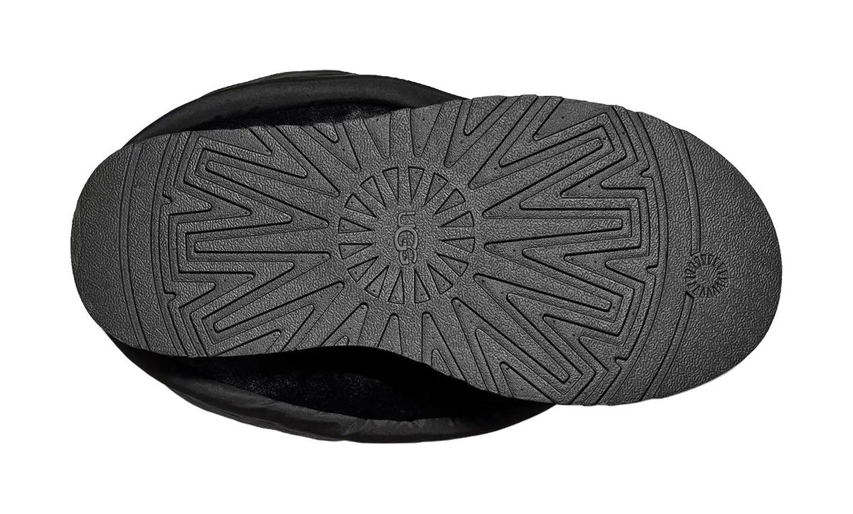 UGG Classic Mini Dipper Puffer Boot Black Womens  vjsneaker.com